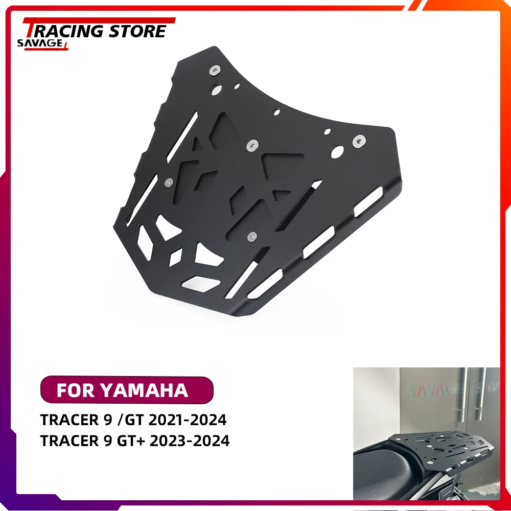 

2024 Motorcycle Rear Luggage Rack Cargo Rack For Yamaha Tracer 9 /GT 9 GT+ Storage Box Shelf Bracket Tail Cargo Support 9GT 9GT+