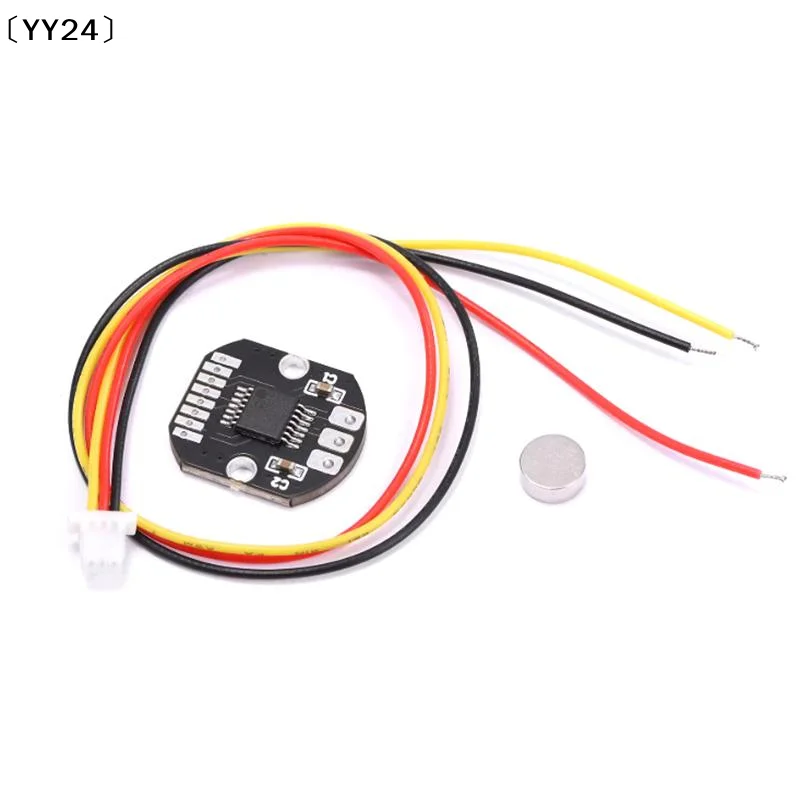 Magnetic Encoder Module Magnetic Induction Angle Measurement Sensor Module 14 Bit High-precision PWM SPI Interfaces〔YY24〕