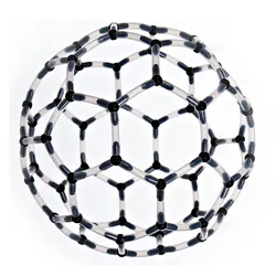 Tensegrity-Kit de construcción de palo de ensamblaje 3D C60, juguete de ciencia geométrica STEM, herramienta de enseñanza, regalo educativo para niño