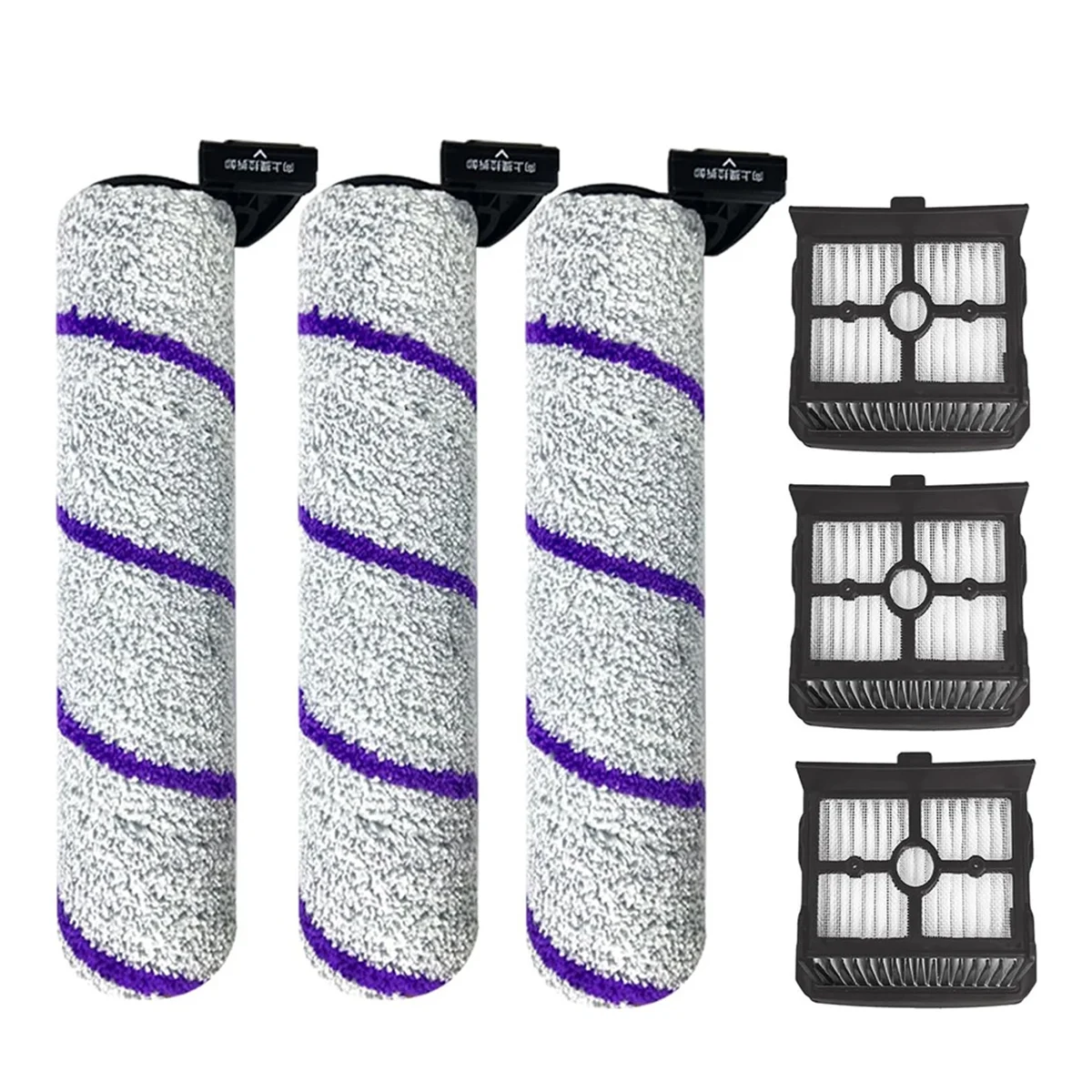 Replacement Parts for NARWAL S10 Pro Wet Dry Vacuum Cleaner HEPA Filter Brush Rollers