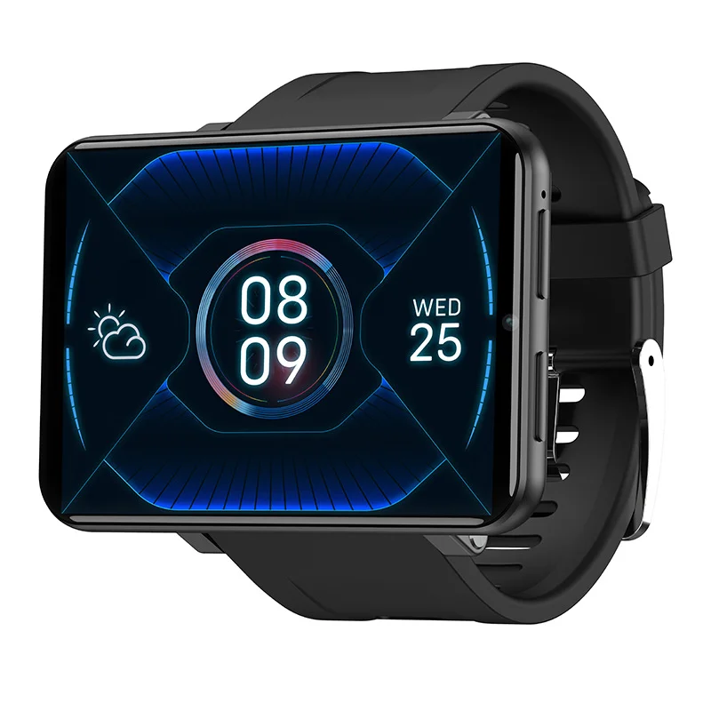 Умные часы DM100 4G LTE с Android 7.1, 3 ГБ ОЗУ, 32 ГБ ПЗУ, 5 МП камерой, IPS-экраном, батареей 2700 мАч, 2,86-дюймовым сенсорным экраном.