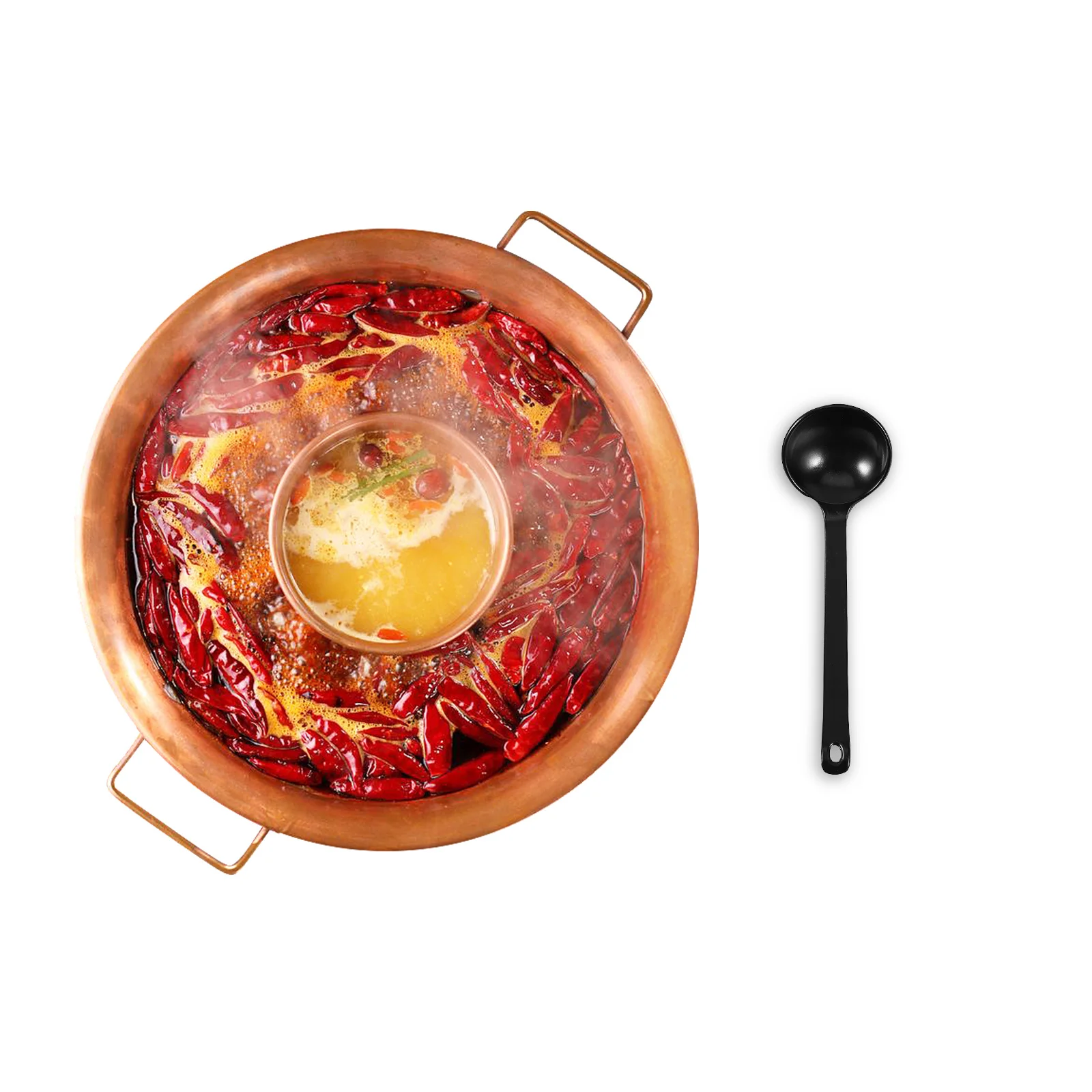 

5Pcs Premium Melamine Turtle Shell Soup Spoons Hot Pot Seasoning Spoon Spoon Restaurant Use