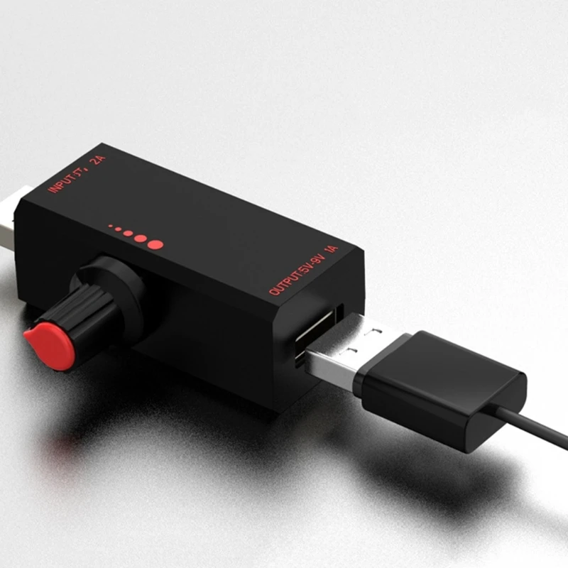 USB-ventilatorregelaar Efficiënte USB-ventilator Traploze snelheidsregelaar voor kantoor en thuis USB-ventilatorbediening voor