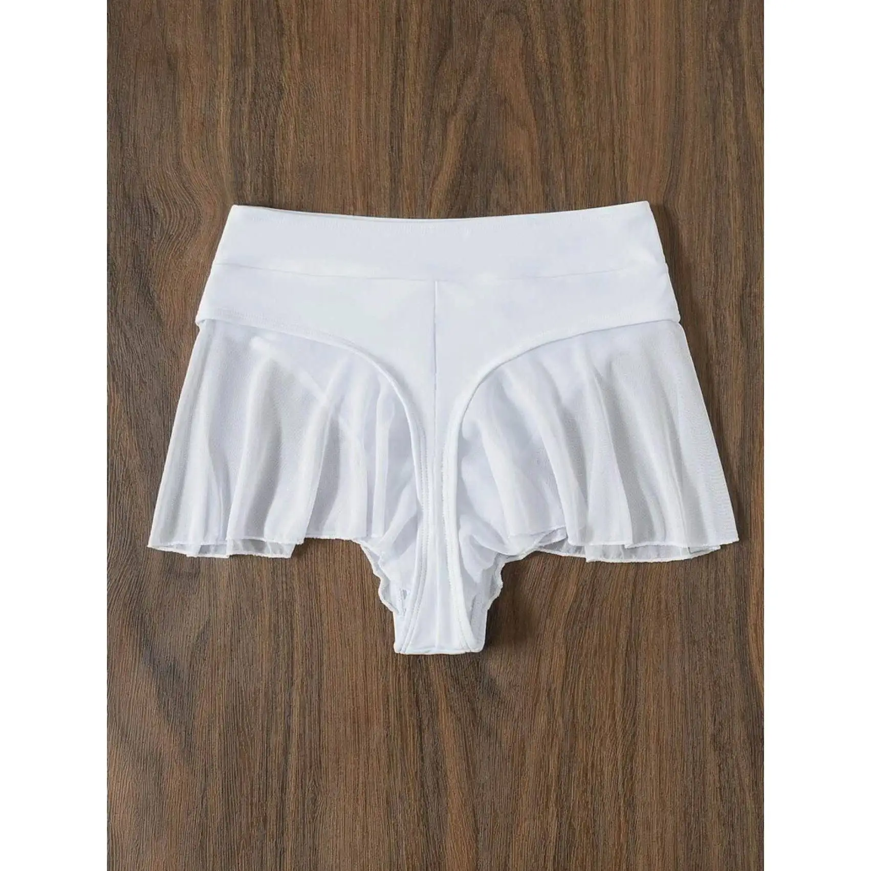 

Sexy Tight PP Women's Casual orts Ruffled Hot plus Size Swimming Suit with Steel Support No Chest Pad Surfing Bikini