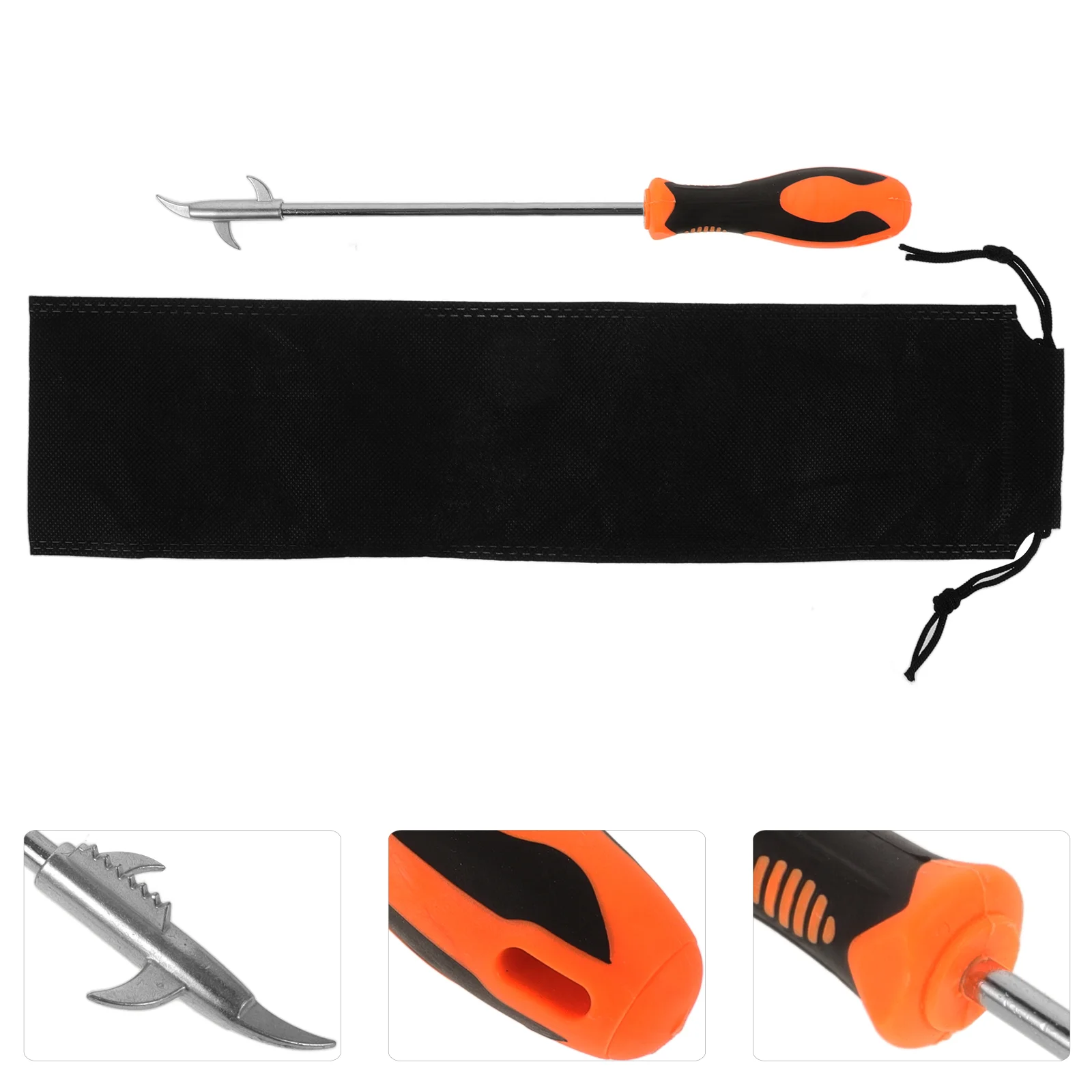 

Gravel Remover Car Accessory Tool Motorcycle Tires Bag Long Reach Stone Stones Removing for Aluminum Alloy Rubber Maintenance