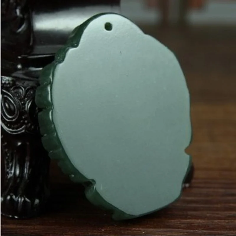 Hetian colgante de Jade gris de mil manos, Guanyin, zodiaco, rata, Buda guardián, hecho a mano