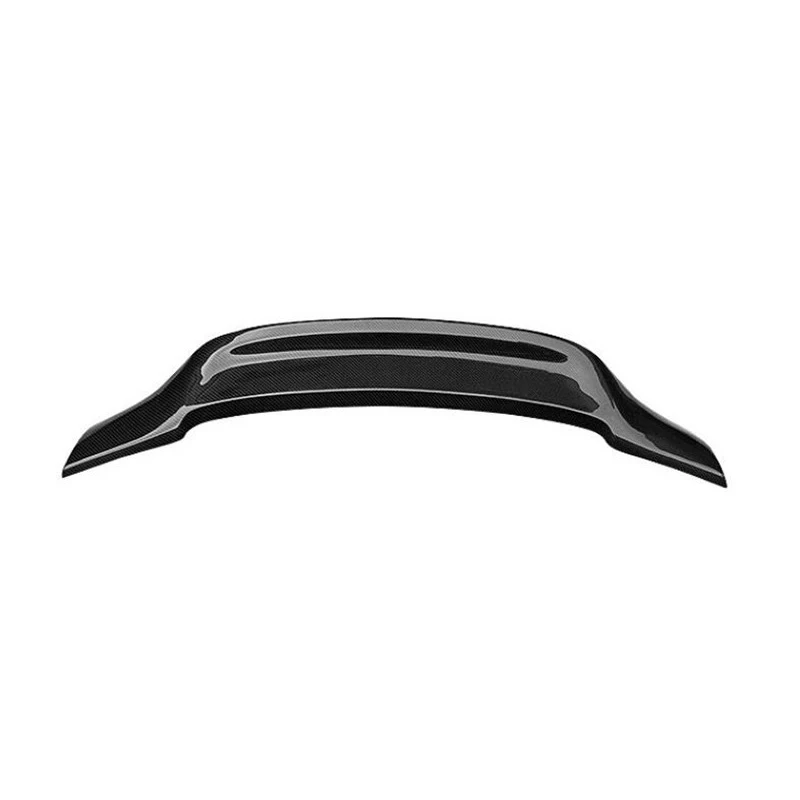 CEYUSOT FOR Real Carbon Fiber Spoiler Wing Mercedes C Class W204 Sedan Accessories C180 C200 C250 Benz Tail Fin R Style 2007-14