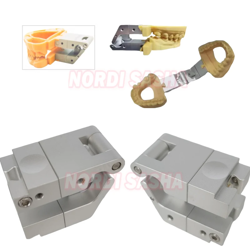

3D Printed Resin Jaw Holder Denture Bite Frame Dental 3D Printing Model Articulator Digital Model Jaw Frame 3D Printing Holder