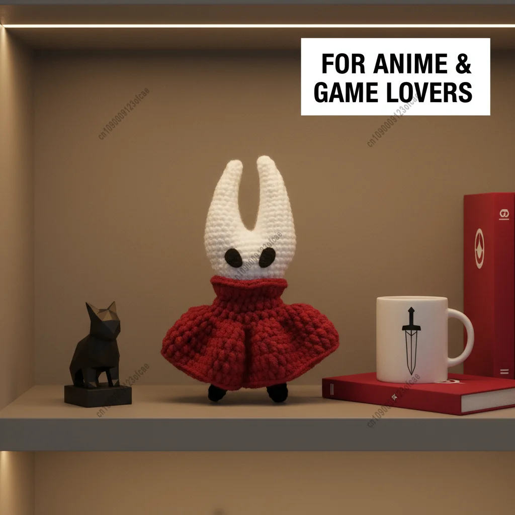 الجوف فارس 2 اليدوية الكروشيه الدبور حلية 14 سنتيمتر قلادة لطيف الإبداعية محبوك سطح المكتب الديكور الأطفال هدية الكريسماس