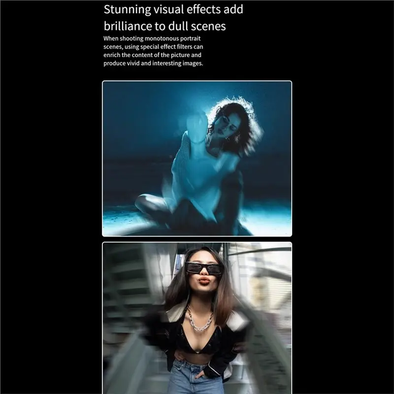 [NEW A09R!】 Ghosting Long Exposure Effect Filter 67MM Special Effects Filter Dual Stretch Trailing Tilt-Shift Filter