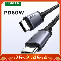 UGREEN USB C Cable PD60W Fast Charge Cable for iPhone 16 15 Fast charging Data Cable