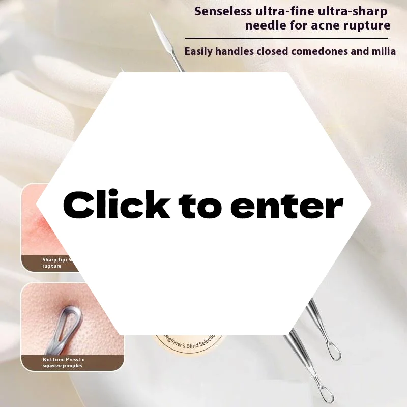 Ultra-feine Zelle Pickel Mitesser Whitehead Clip Professionelle Schönheit Salon Entfernen AkneFat Partikel Nadel Werkzeug Schönheit Werkzeuge