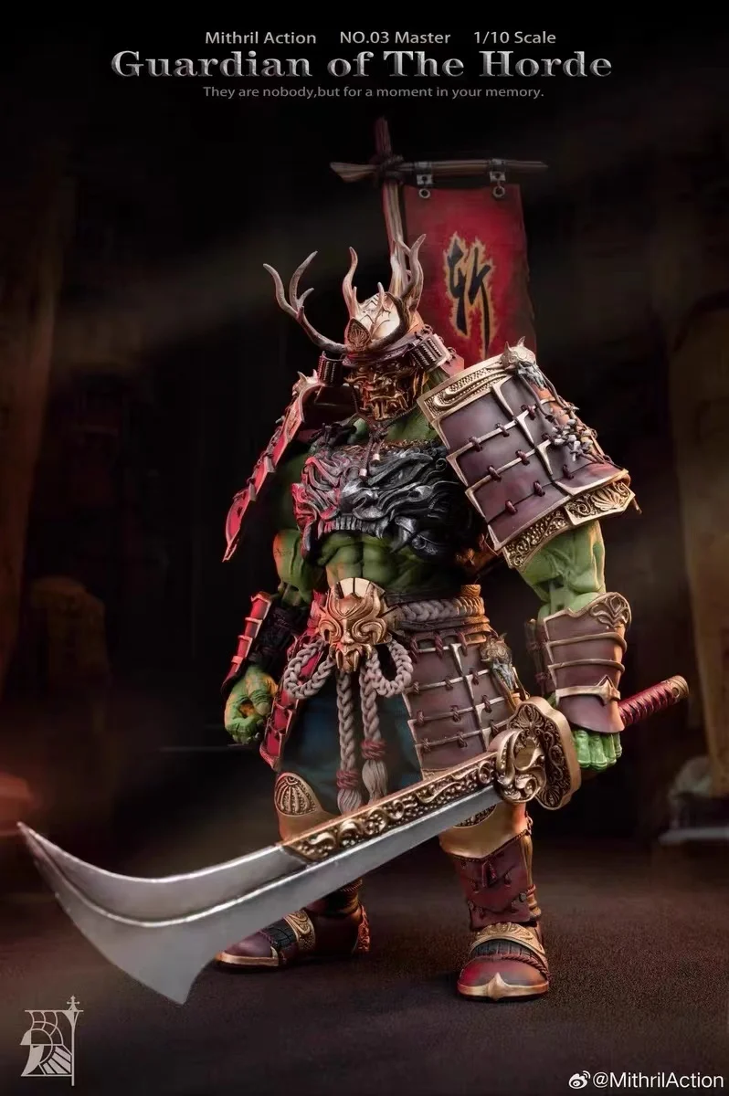Mithril Action 02 Berserker 03 Master nr 04 Morna 1/10 Skala Guardian of The Horde Figurki akcji Hobby Kolekcje Modele Zabawki