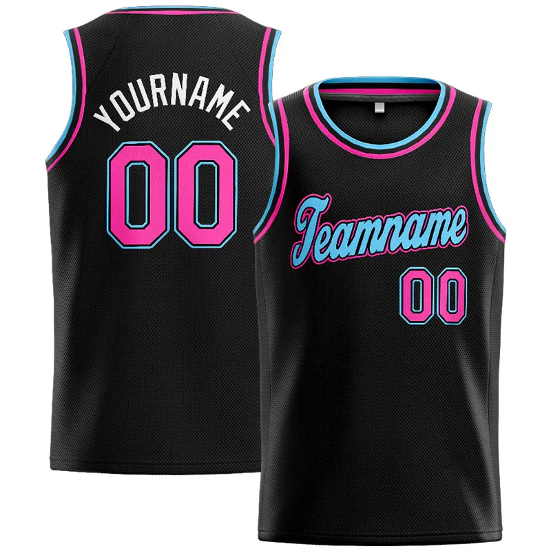 

Black Basketball Vest Men And Women Custom Personality Name Number Sports Tank Top Summer Cool Street Casual Fashion Unisex Tees