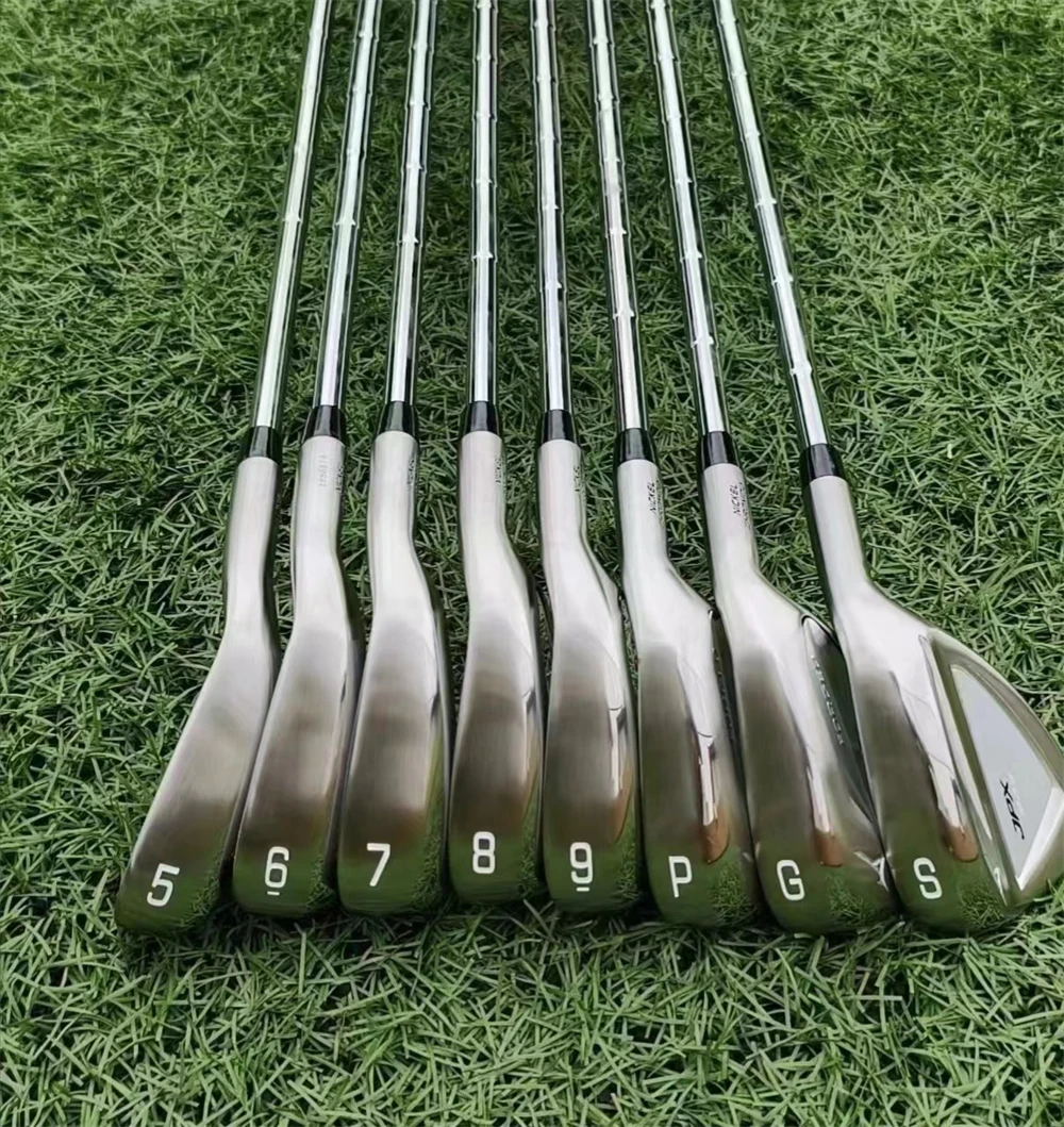 8PCS JP-923 Forged Golf Irons Set Clubs Golf 5-9PGS R/S Graphite/Steel Shafts Headcovers 2