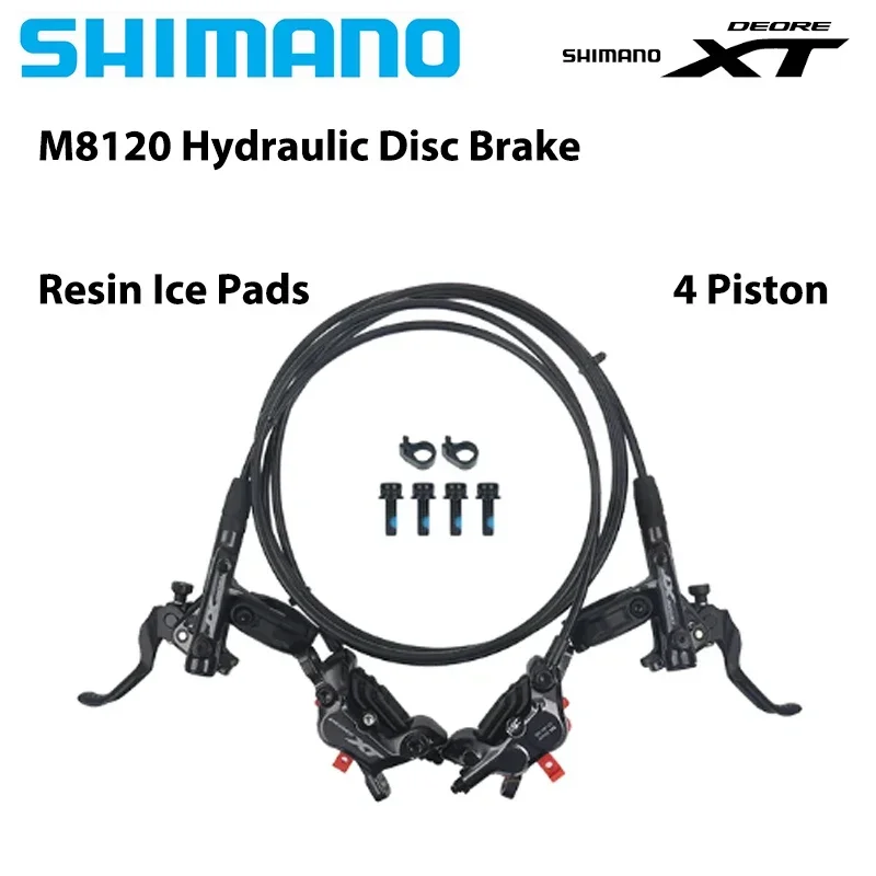 Shimano-deore XT油圧ディスクブレーキセット,SLX, M7100, M7120