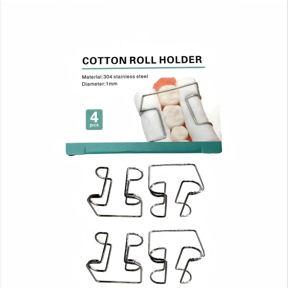 Professional Dental Bib Holder Chain Flexible Silicone Clips Napkin Clamp for Dental Clinic Patient Protection Tool