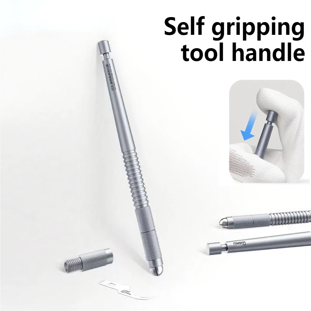 

Ручка ножа с автоматическим зажимом 013, низкий центр тяжести, материнская плата мобильного телефона, микросхема, удаление клея, чистящий ручной инструмент