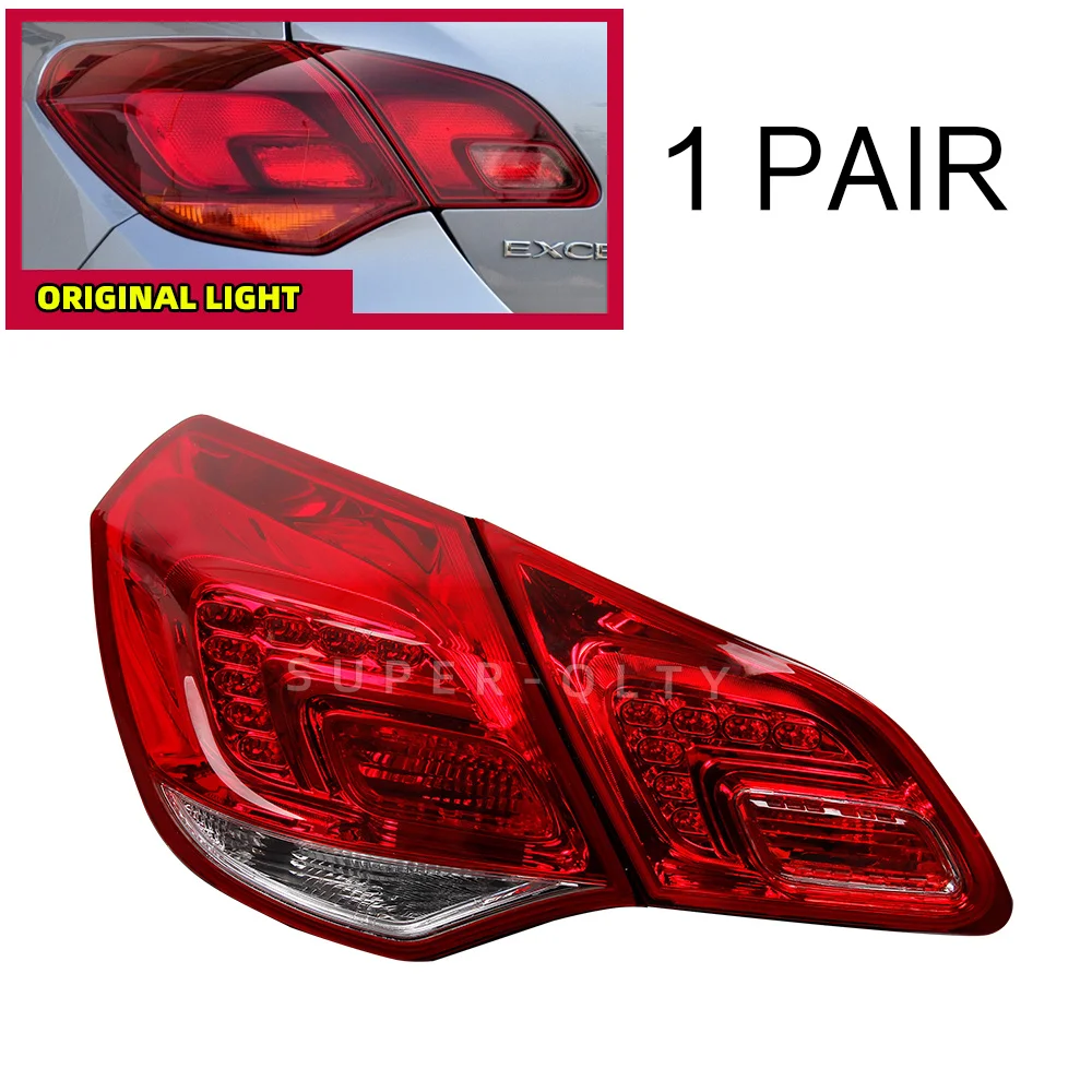 Depo achterlichten voor Buick Excelle XT 2010-2015 achterlicht remlicht knipperlicht voor Opel Astra J 2010-2015