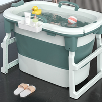 Basen Pedicure Spa Foot Bath Support Folding Household Bathtub Freestanding Baignoire Pliable Adullte Pedicure Spa Foot Bath