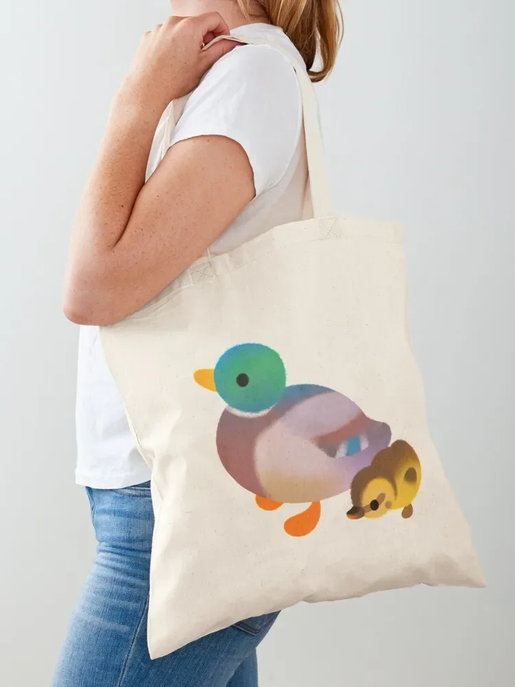 Duck and Duckling - dark Tote Bag Candy bags Cloth bags Canvas Tote Bag