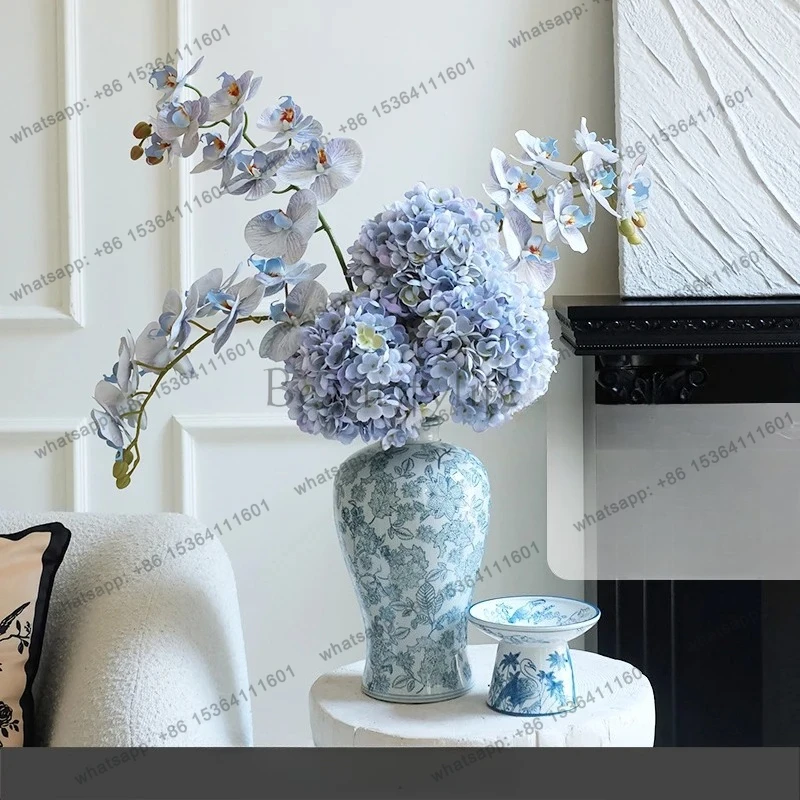 

Phalaenopsis simulation decoration living room flower arrangement dining table high-end decorative flowers