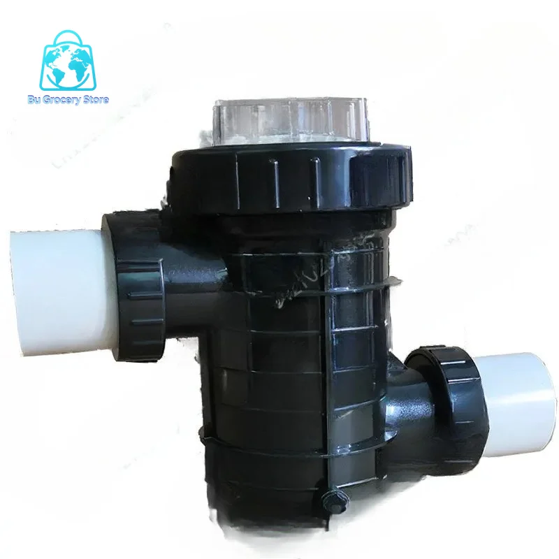 For Barber shop bath pool Hair filter Drainage anti-blocking filter Water pump prefilter  Anti-blocking filter connection pipe