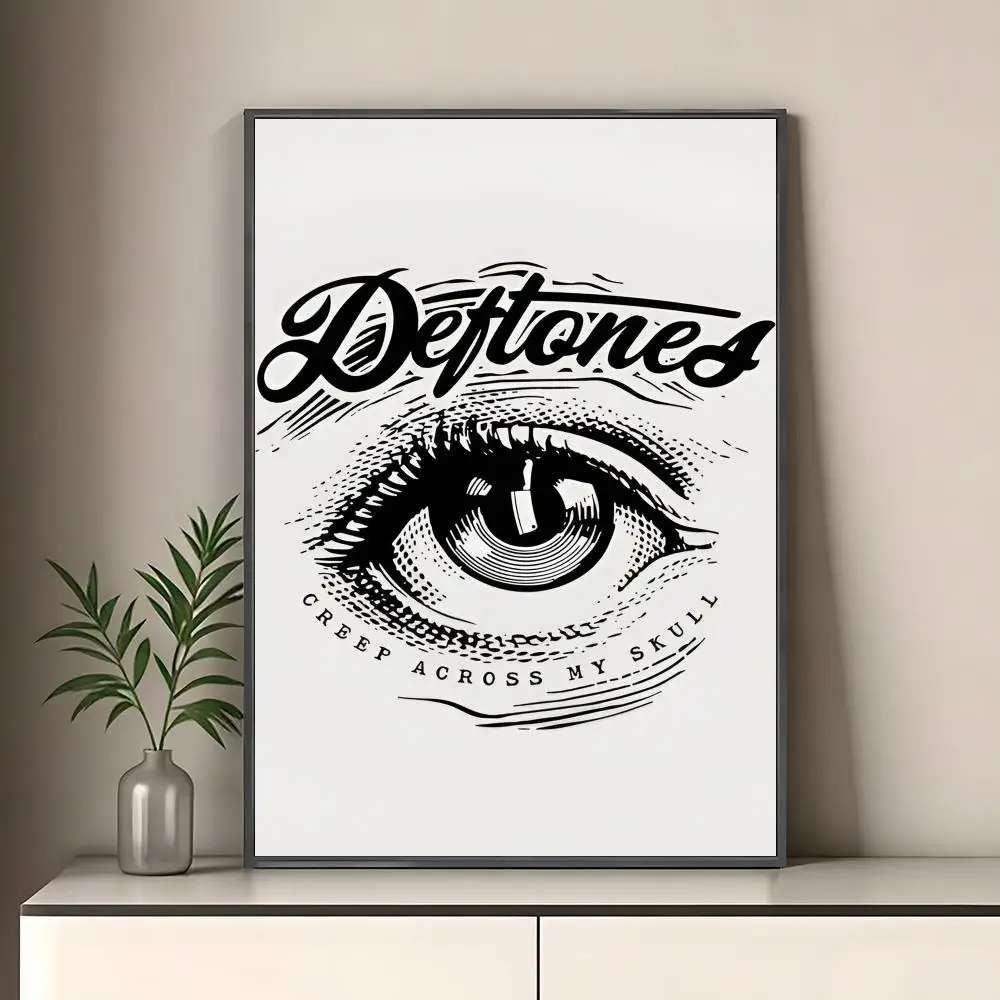 Rock Band D-Deftones Poster Paper Print Home Living Room Bedroom Entrance Bar Cafe Art Painting Decoration