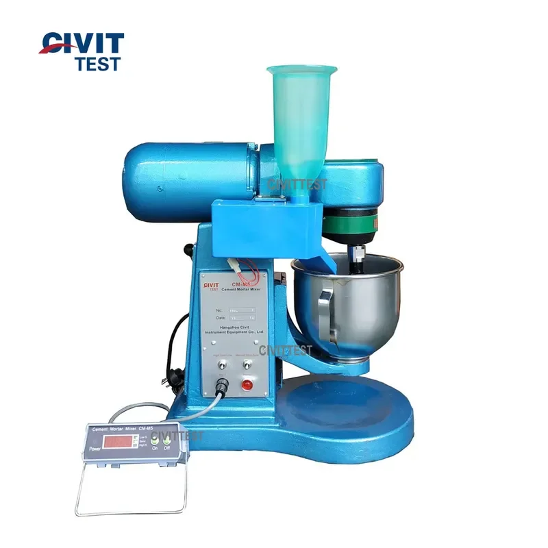 5L Cement Mortar Mixer Cement Paste Mixer Laboratory Cement Mortar Mixer