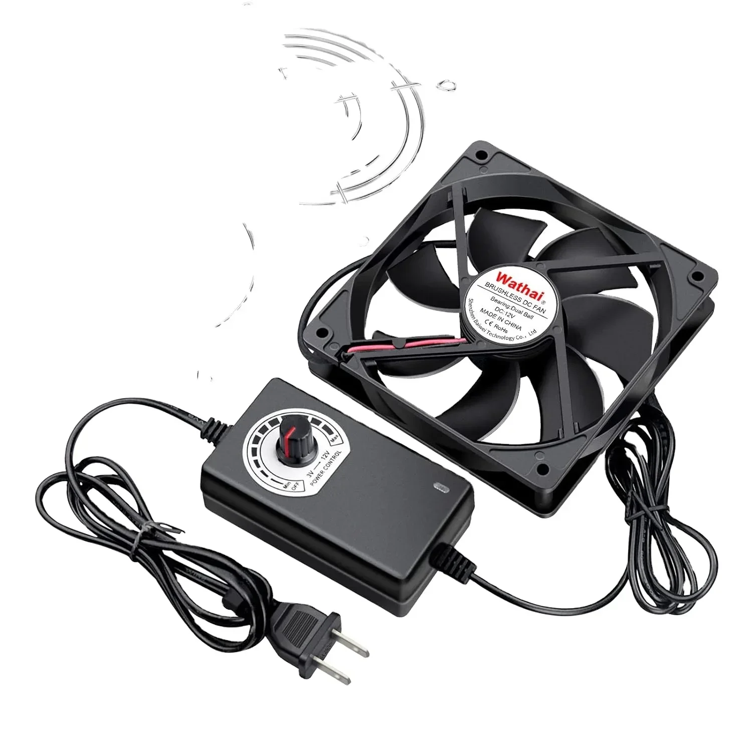 Best 240V Variable Speed Controller DVR Game Station Component Cooling Fan