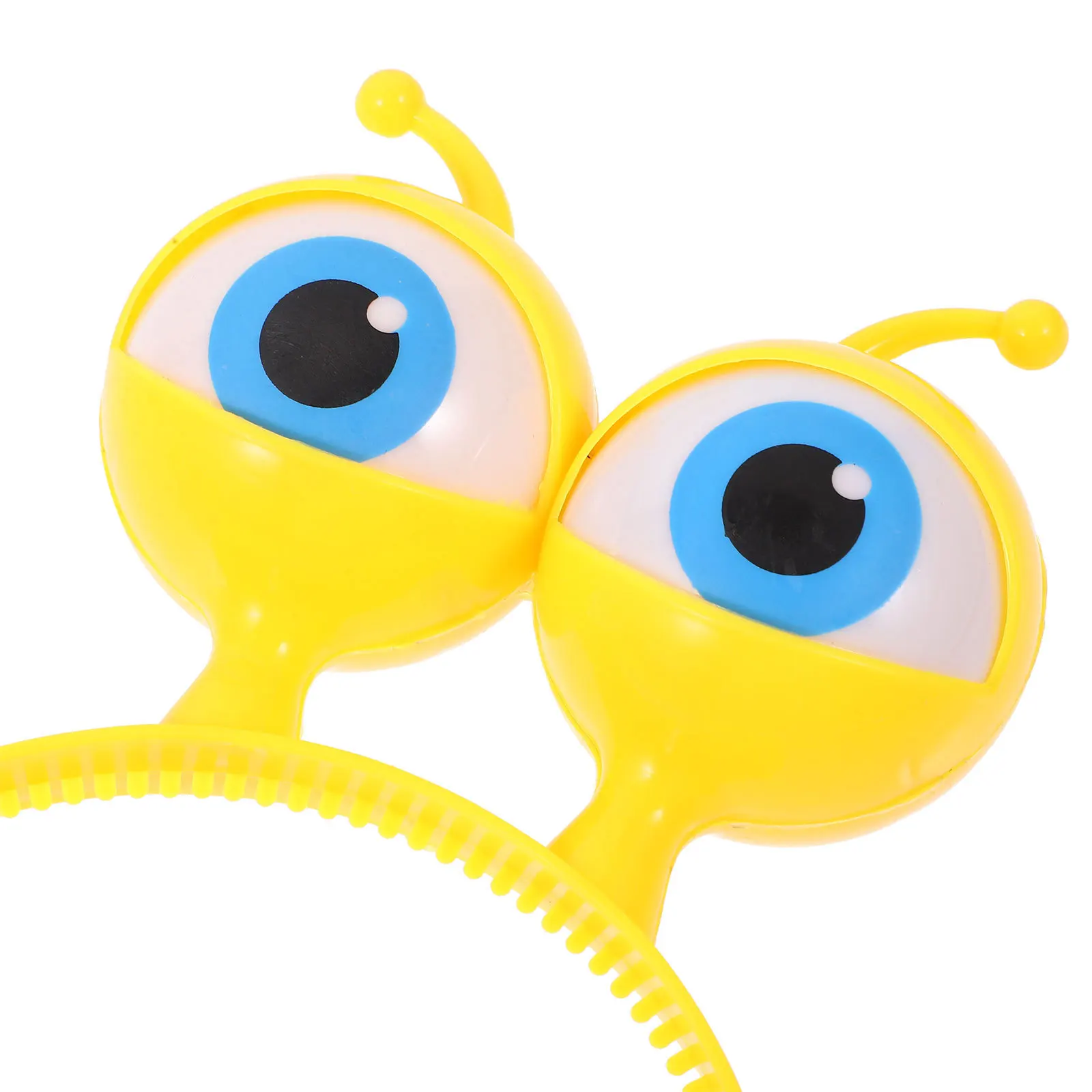 

6 pcs Glowing Headband Led Light Up Flashing Eyeball For Halloween Party Christmas Cosplay Festival Adults Mixed Colors