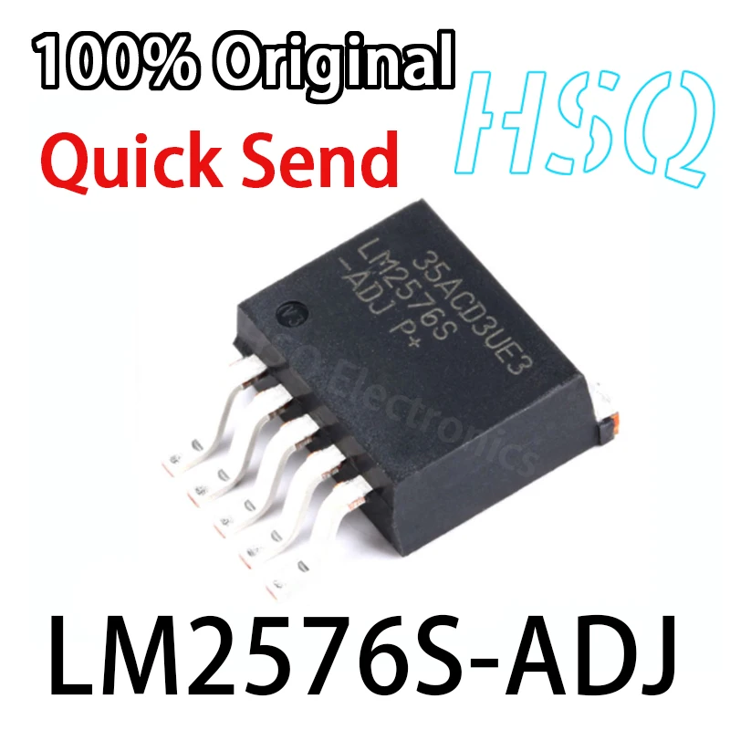 

10PCS New Original LM2576S-ADJ LM2576S-3.3 5.0 12 chip voltage regulator adjustable patch TO-263