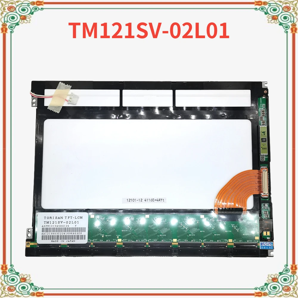 

Original TM121SV-02L01 TM121SV 02L01 800*600 100% Tested 12.1Inch LCD Screen display Panel For Sanyo Perfect working