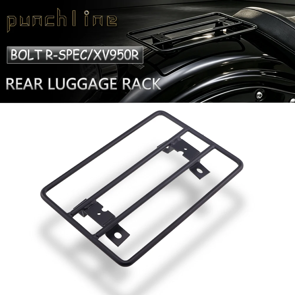 Fit For BOLT BOLT R-SPEC XV950R XV 950 R 2014-2022 Luggage Rack Rear Tail Rack Top Box Case Suitcase Carrier Board