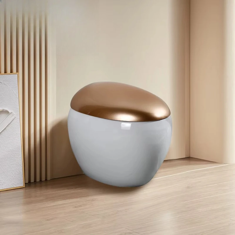 

Modern design egg-shaped integrated toilet WC smart bidet toilet black box bathroom electric automatic toilet ceramic