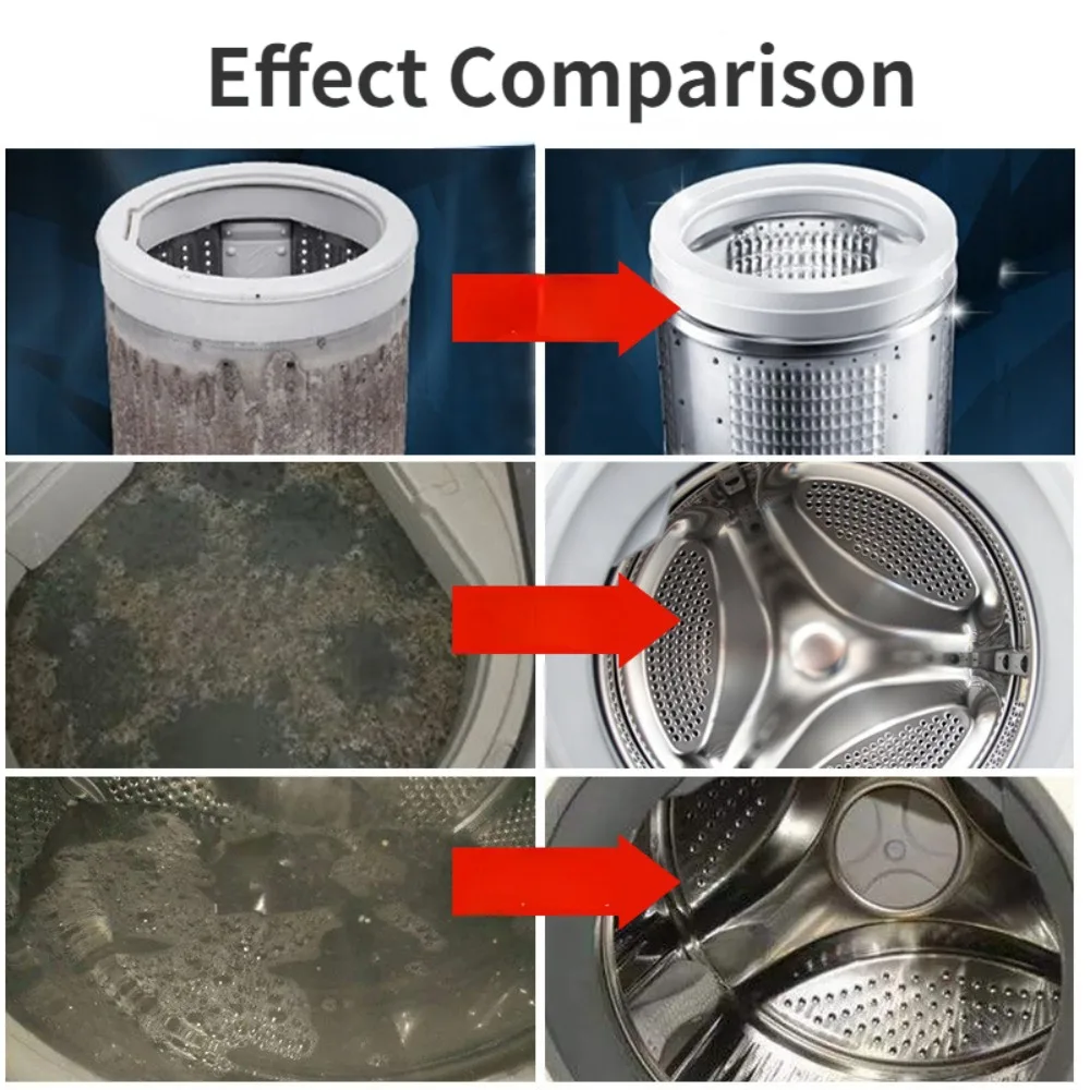 Detergent Household Sterilization Descaling Cleaning Accessories Washing Machine Sink Cleaner Odors Removal Pulsator Drum Tank