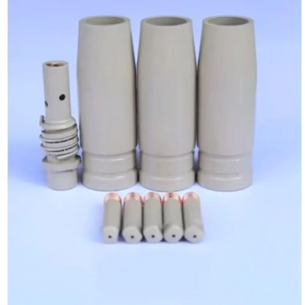 Professional Welding Accessory Set For Ash Mb15ak 24kd Torch Dispenser Nozzle Contact Tips Holder Mig Repair Equipment