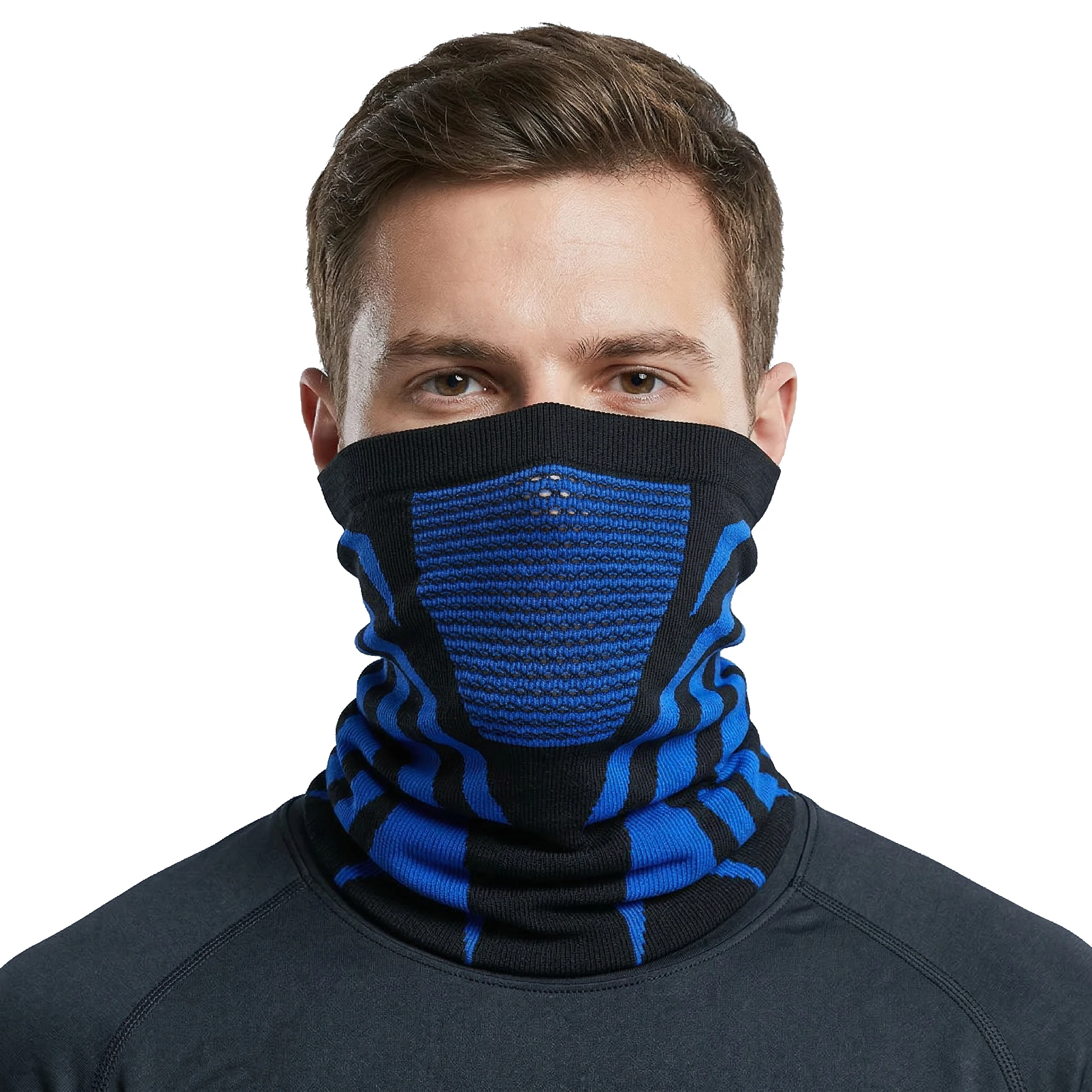 1 Stück/2 Stück/3 Stück Winddichte Warme Halbgesichtsmaske Schal Unisex Laufmaske Radfahrmaske Skimaske Elastische Atmungsaktive Fahrrad- und Motorradmaske – Detail 25