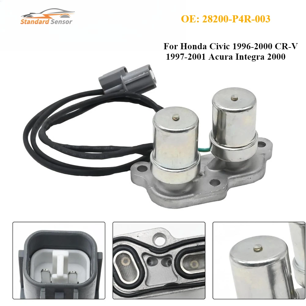 

28200-P4R-003 For Honda Civic 1996-2000 CR-V 1997-2001 Acura Integra 2000 Automatic Transmission Shift Control Lock-up Solenoid
