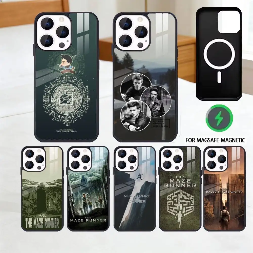 

The M-Maze R-Runner Phone Case For iPhone 17,16,15,14,13,12,Plus,Pro,Max For Magsafe Magnetic Wireless Charge