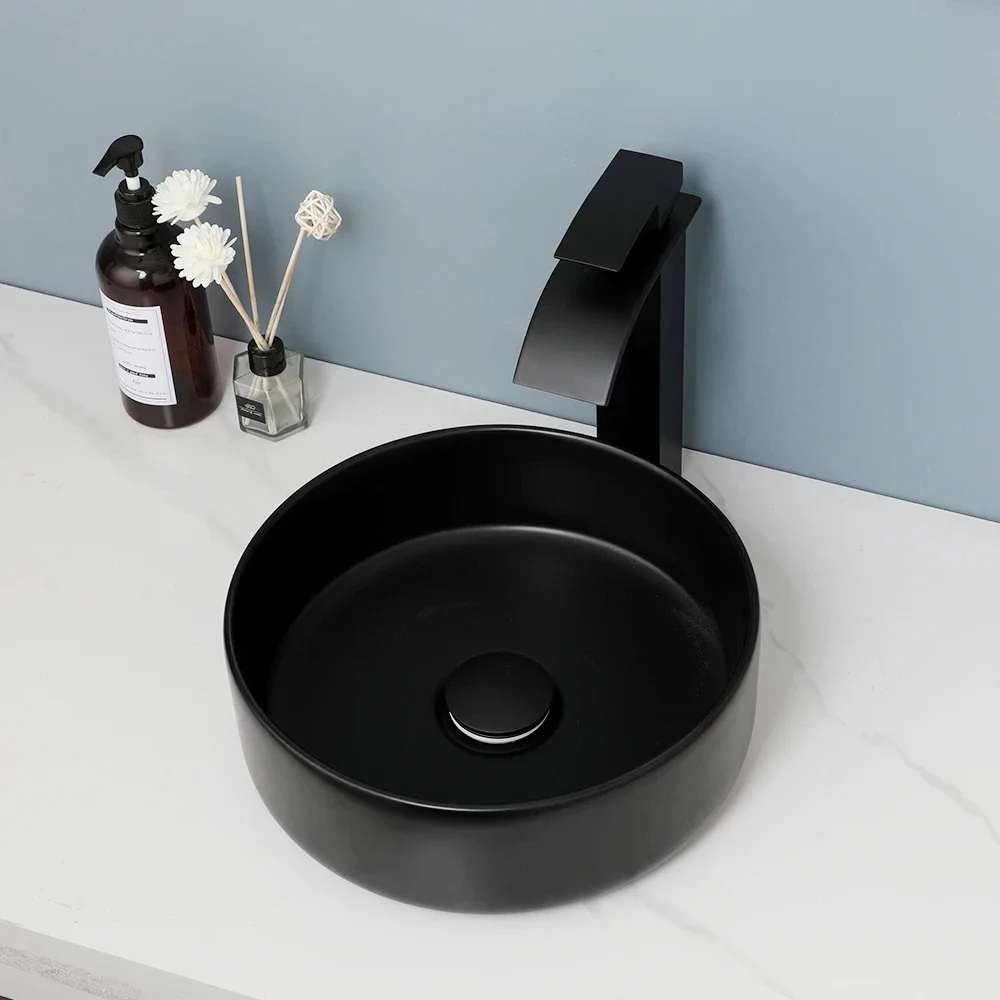 Matte Black Bathroo… - image