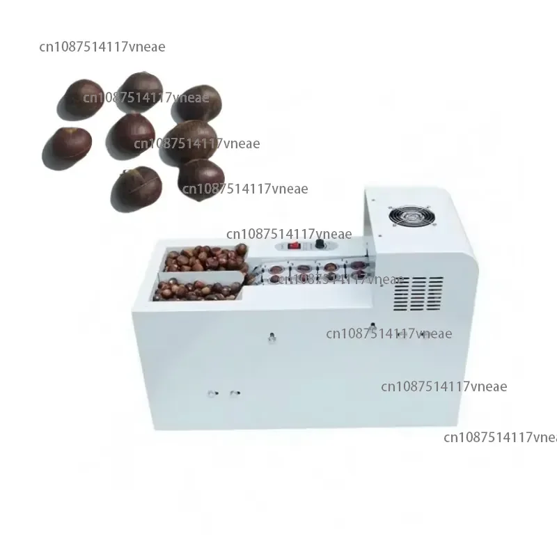 

Small Chestnut Opening Processing Machine Used Restaurants Bakeries Nut Opener Cracking Chestnuts Snack Cutting Machine Motor