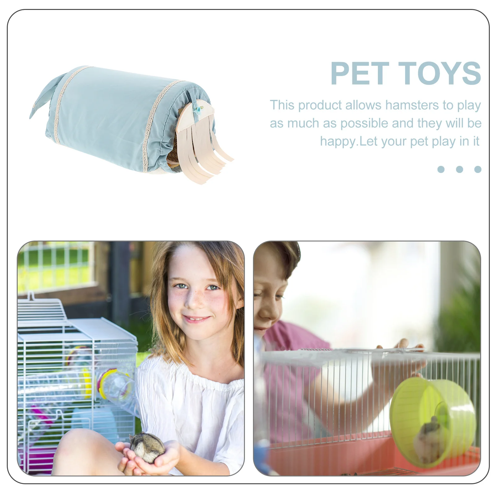 

Pet Warm House Hamster Nest Arch Design Multi-Functional Hideout Sleeping Bed Winter Comfortable Small Animals