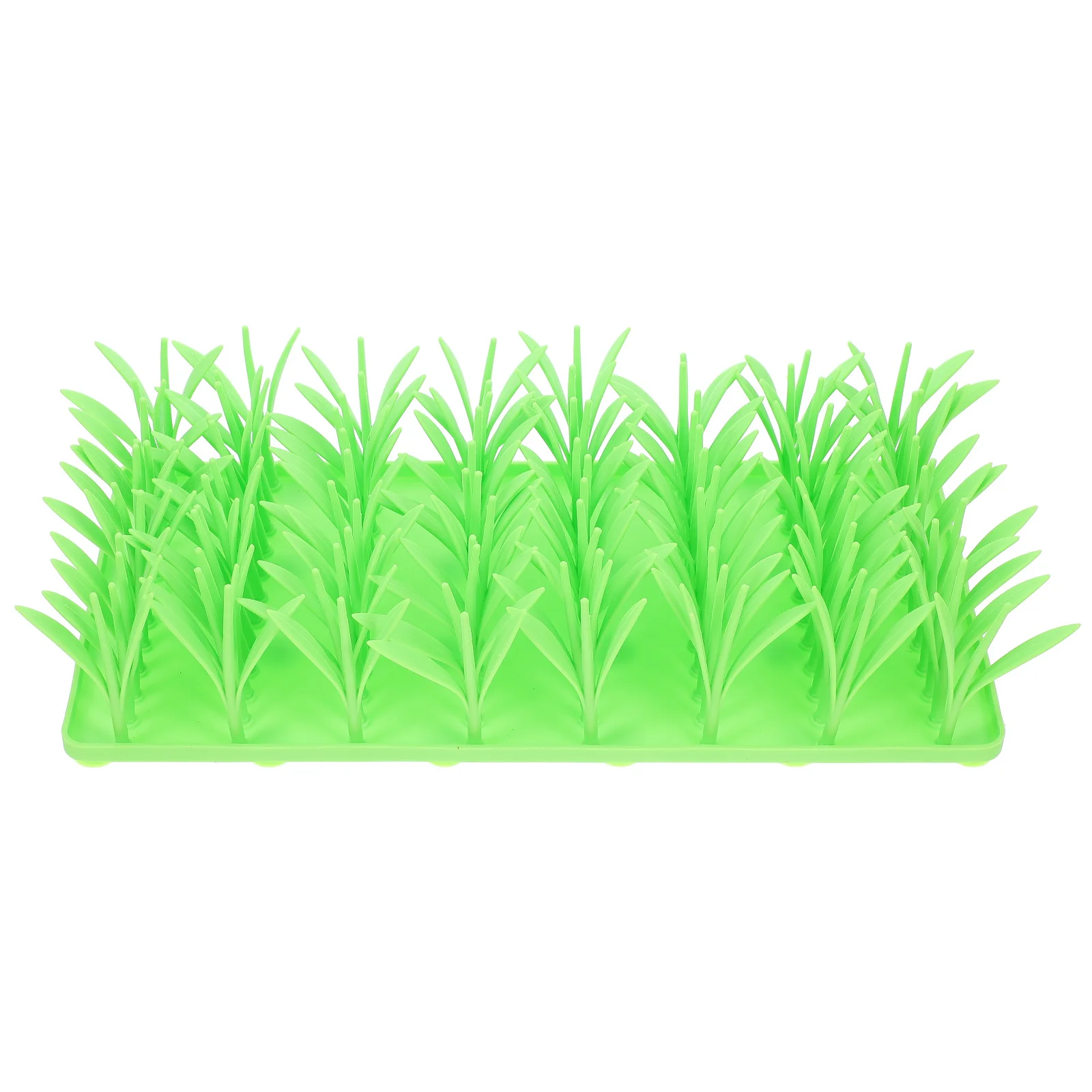 

Non-Slip Silicone Slow Food Mat Creative Grass Design Pet Feeding Mat for Cats Dogs Interactive Foraging Puppy Supplies