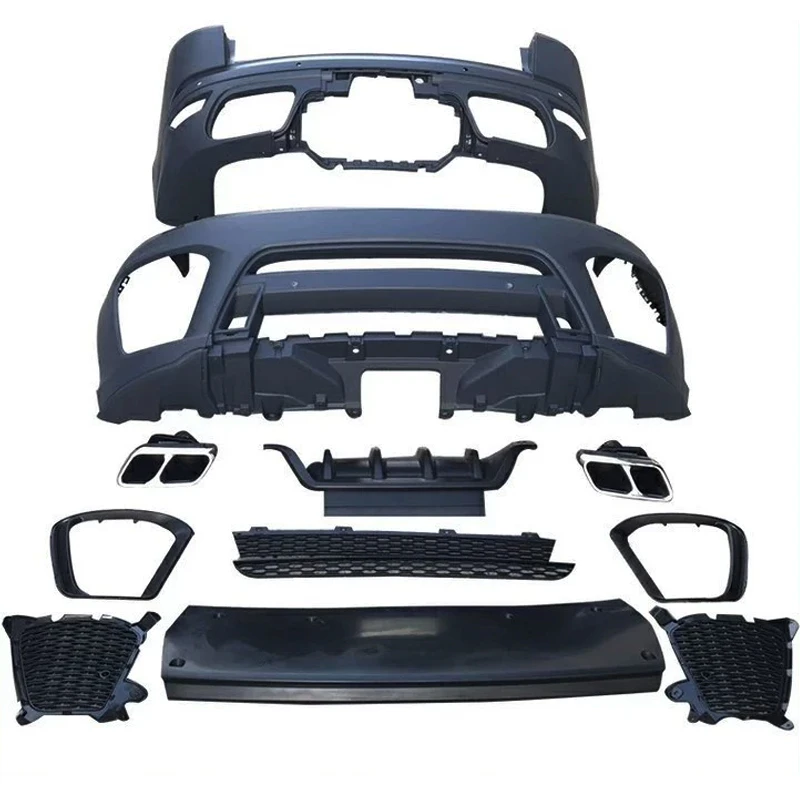 

2014-2022 Automotive Parts Modification SVR Front Car Bumpers Black Body Kits for Rover Sport