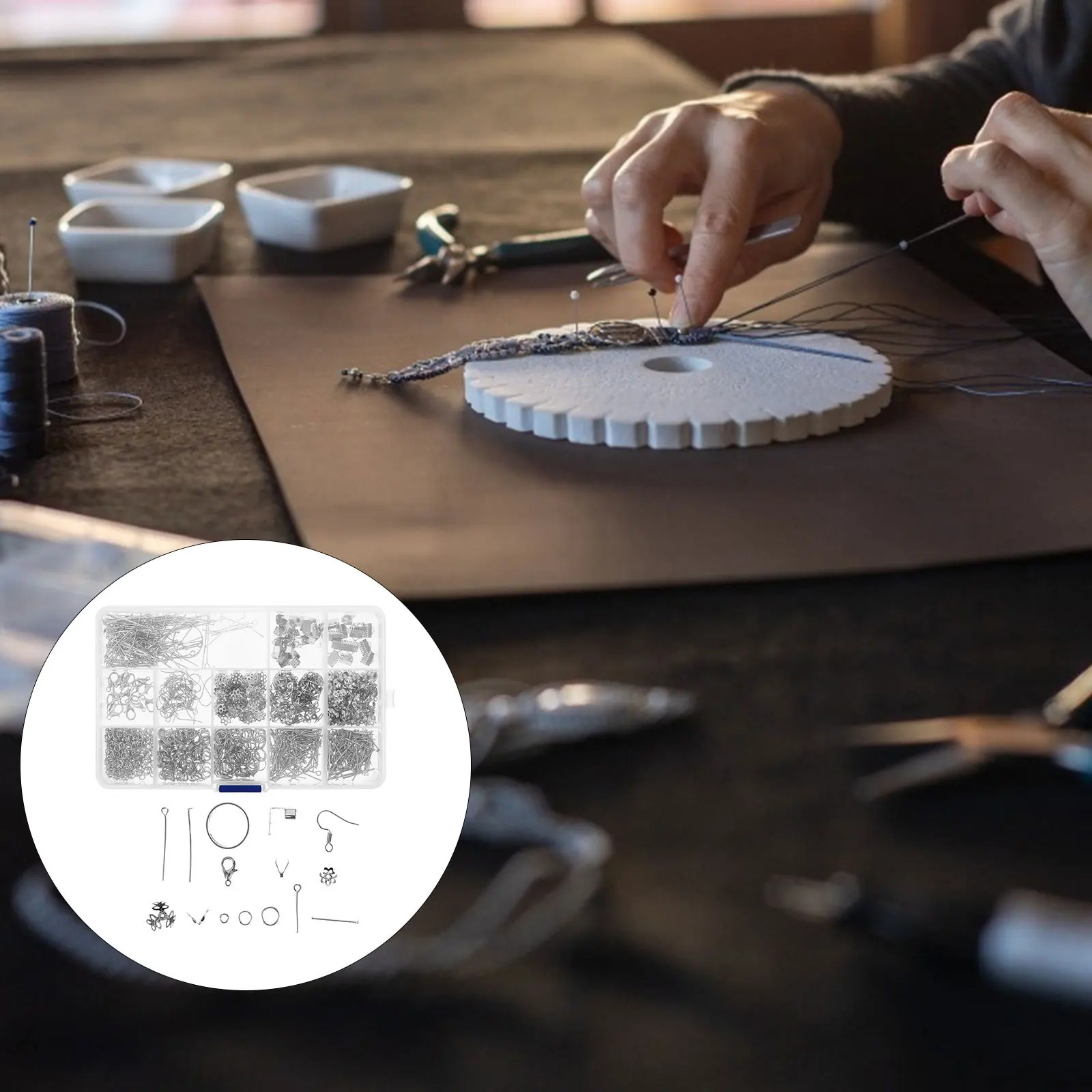 1 Box DIY Earring Accessories Earring Hooks Ear Pendant Hook Jewelry Findings Stylish Unique Handmade Jewelry DIY Supplies