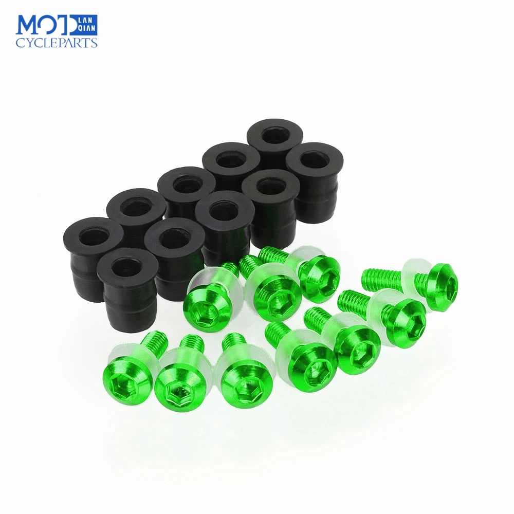 10PCS M5 5mm Windscreen Windshield Bolts Screw Kits accsesories For YAMAHA TMAX 530 T-MAX 530 2013 2014 2015-2017-2020-2023