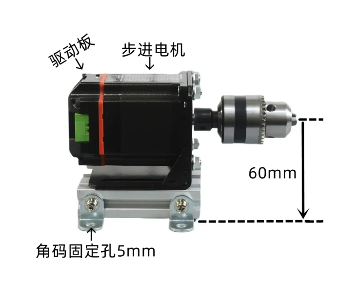 57 Closed-Loop Stepper Motor Driver NEMA 23 1-2800RPM Variable Speed Constant Torque with Position Control Indexing Delay