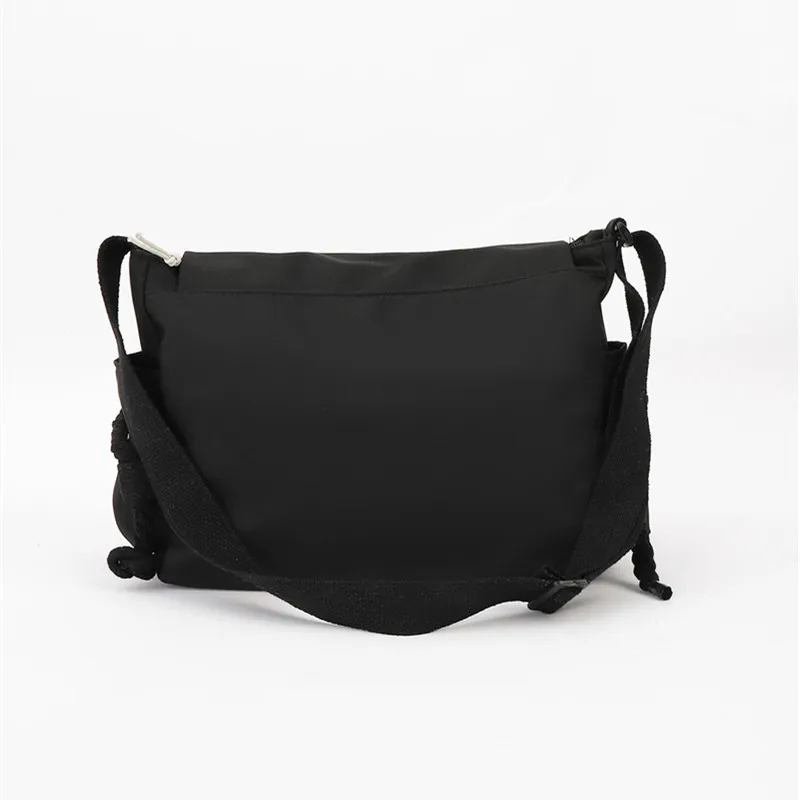 Women\'s School Messenger Bags For Women Shoulder Ladies Designer Handbag Solid Large Capacity Casual Canvas Shoulder Female Bags