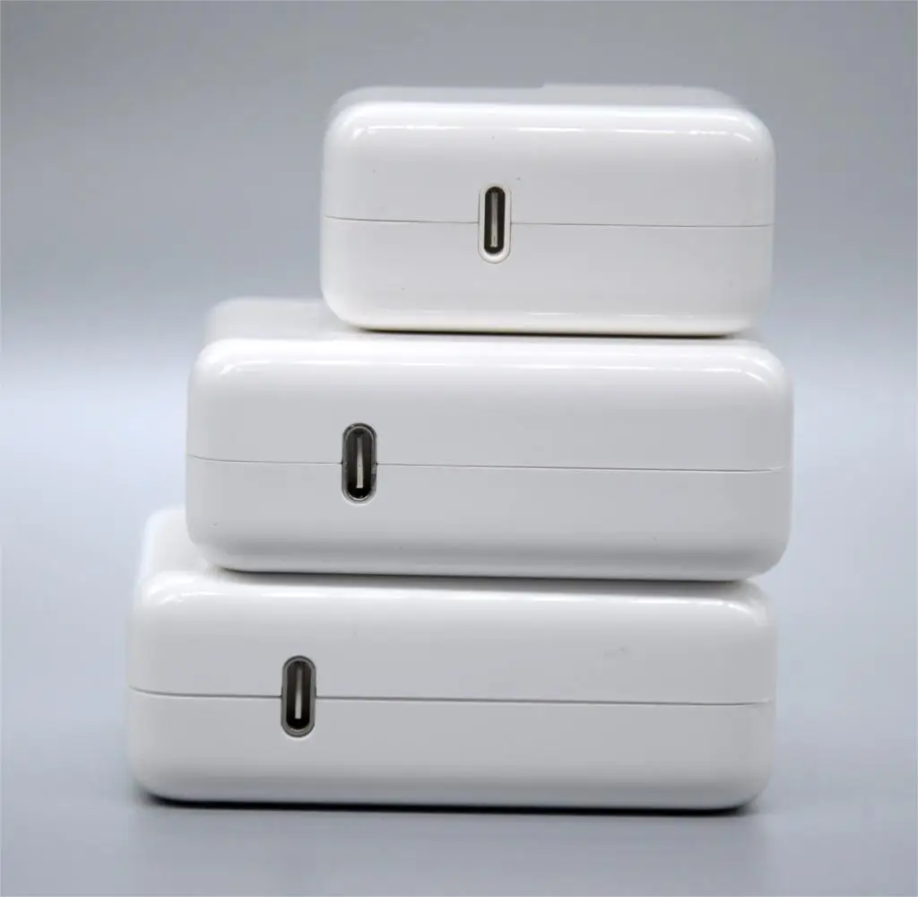 Adaptador de corriente para ordenador portátil, cargador tipo C PD de 29W, 30W, 61W, 87W, USB-C para Macbook 13 de 15 pulgadas, A1706, A1707, A1708, A1534, A1719, iPad Pro